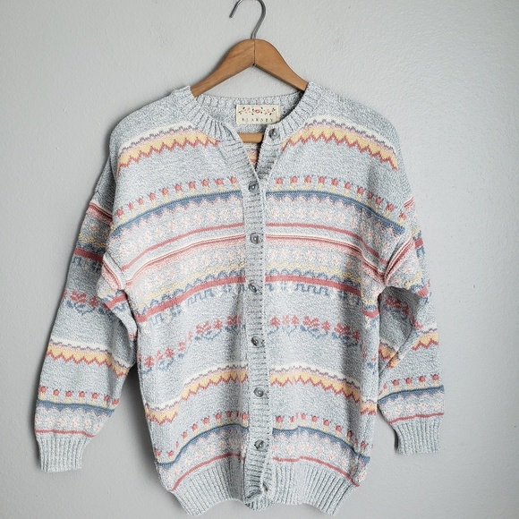 Blarney Sweaters - Vintage Blarney | Cardigan- M/L
